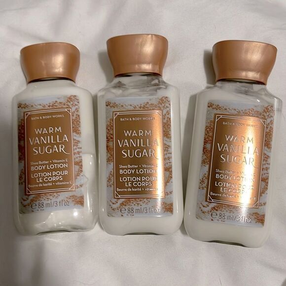 NEW- Bath & Body Works- Warm Vanilla Sugar minis - Picture 1 of 3